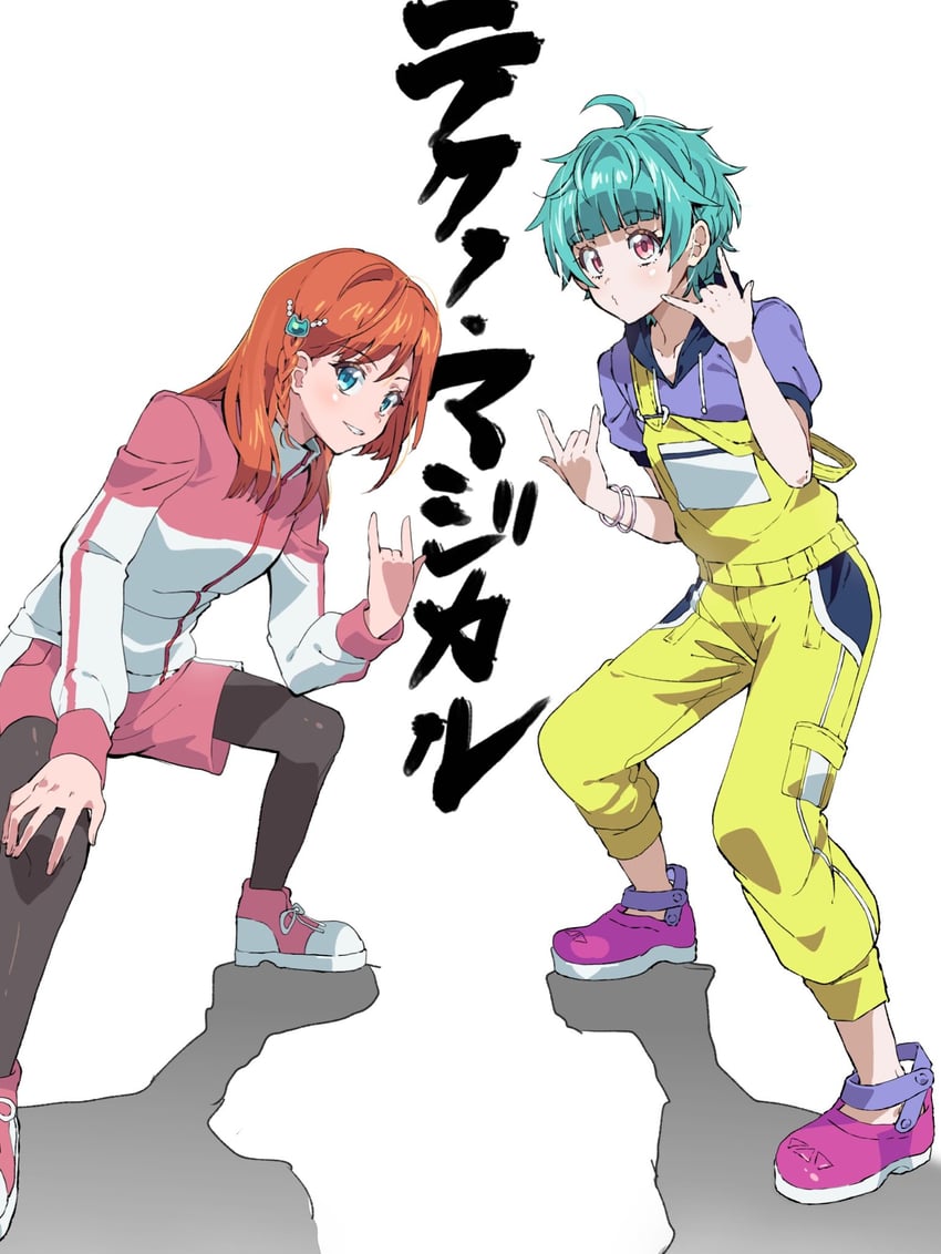 omega auru and hibino matsuri (pretty series and 1 more) drawn by tsujii_luki