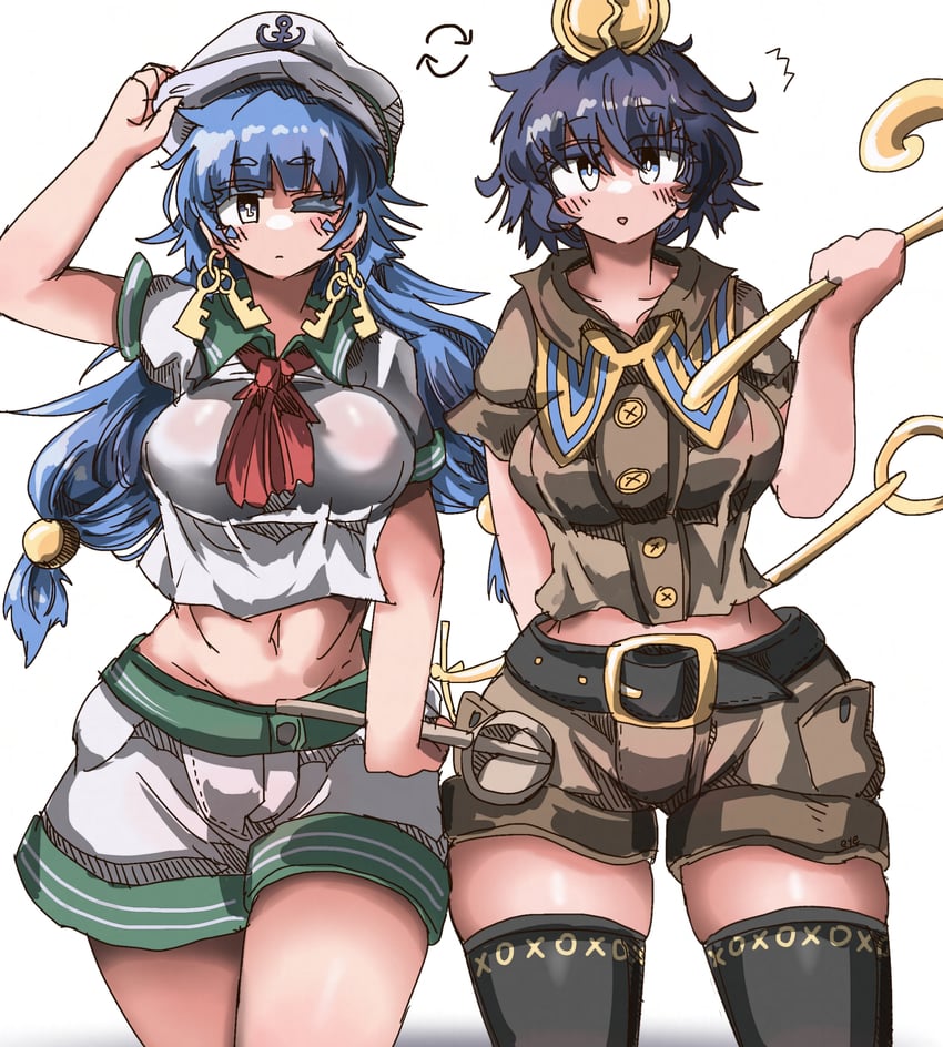 murasa minamitsu and michigami nareko (touhou) drawn by eye20806972