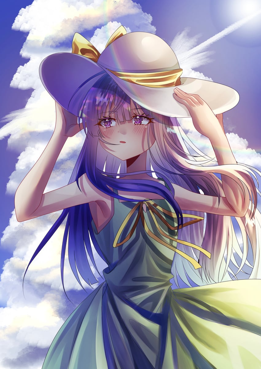 furude rika (higurashi no naku koro ni) drawn by hayashida_chiyo