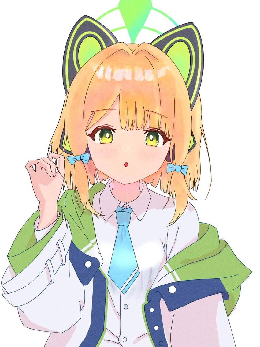 midori (blue archive) drawn by f_luorit_e