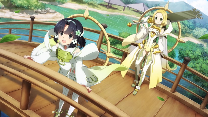 inubouzaki fuu, inubouzaki itsuki, and musumi kiyoka (yuusha de aru and 3 more)