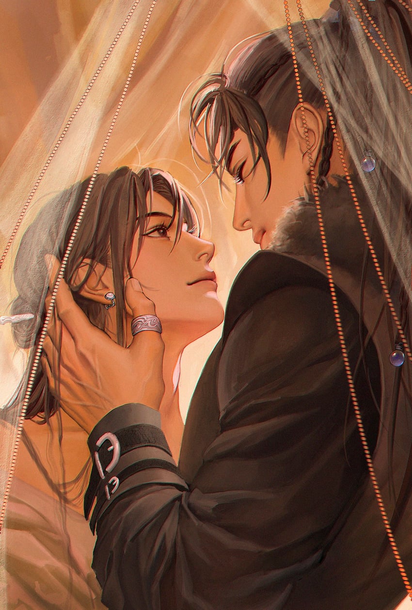 shen zechuan and xiao chiye (qiang jin jiu) drawn by yun_ting