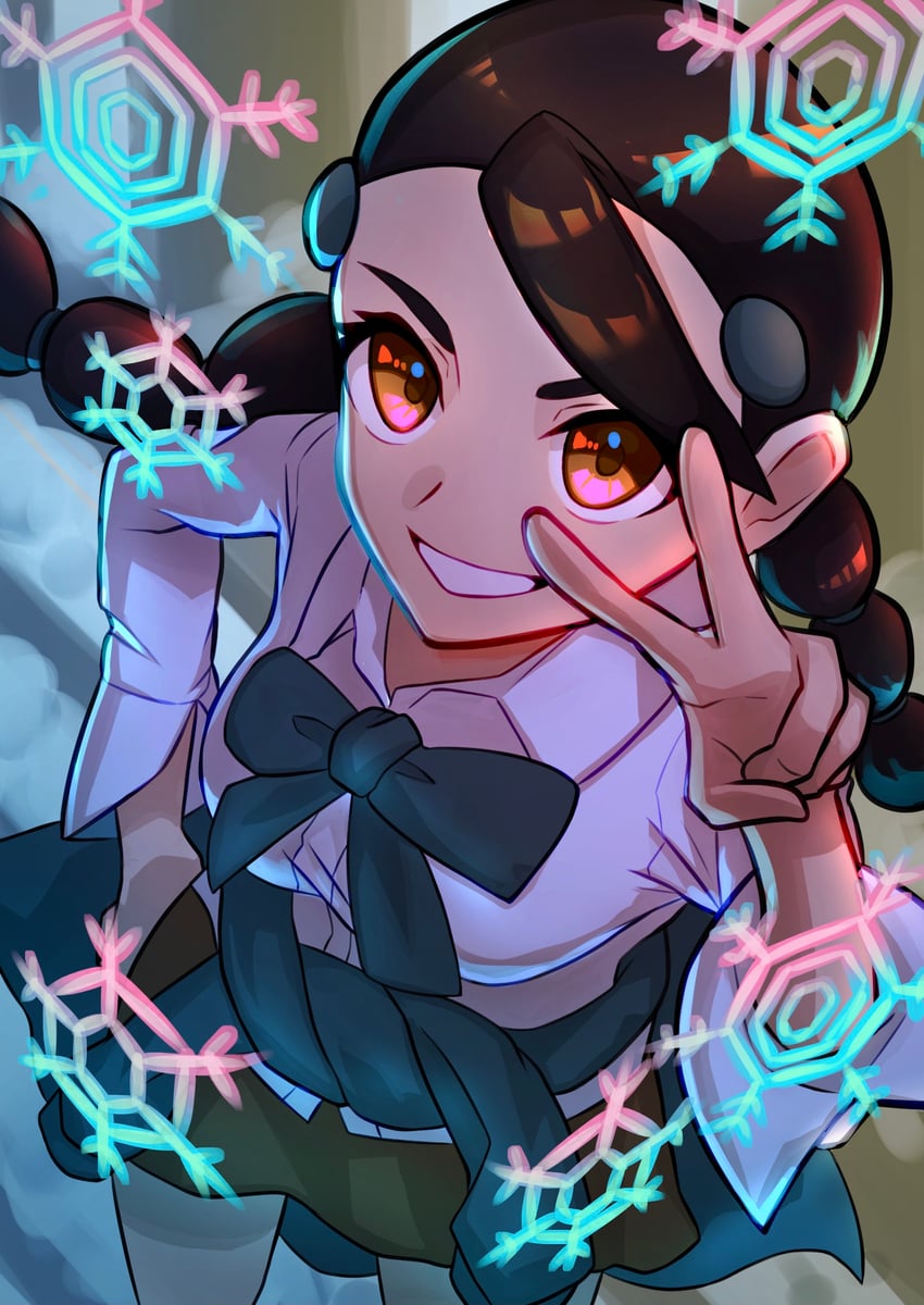 candice (pokemon and 1 more) drawn by natupath_summer