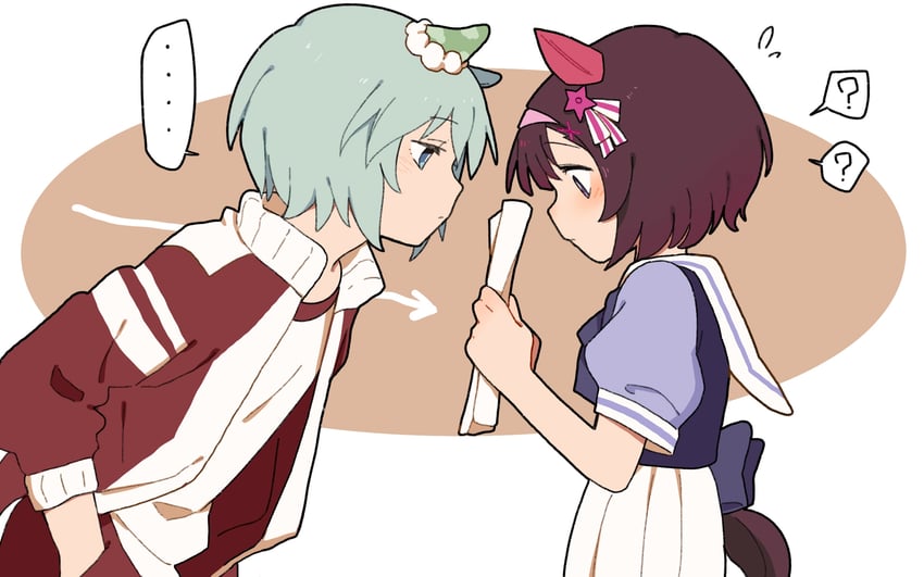 seiun sky and nishino flower (umamusume) drawn by yano_(edbr1022)