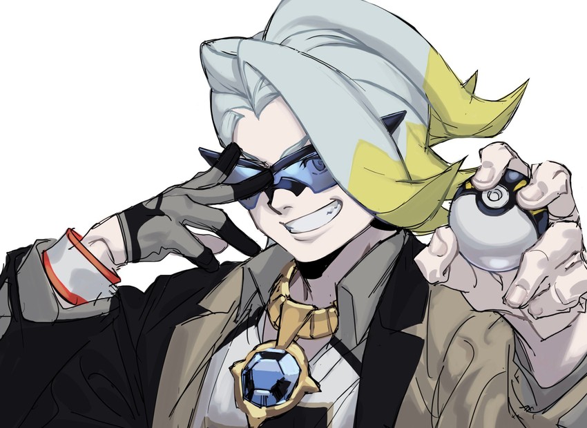 gordie (pokemon and 1 more) drawn by komiya_kuniharu