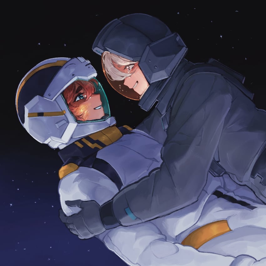 suletta mercury and miorine rembran (gundam and 1 more) drawn by tanukimo_imo
