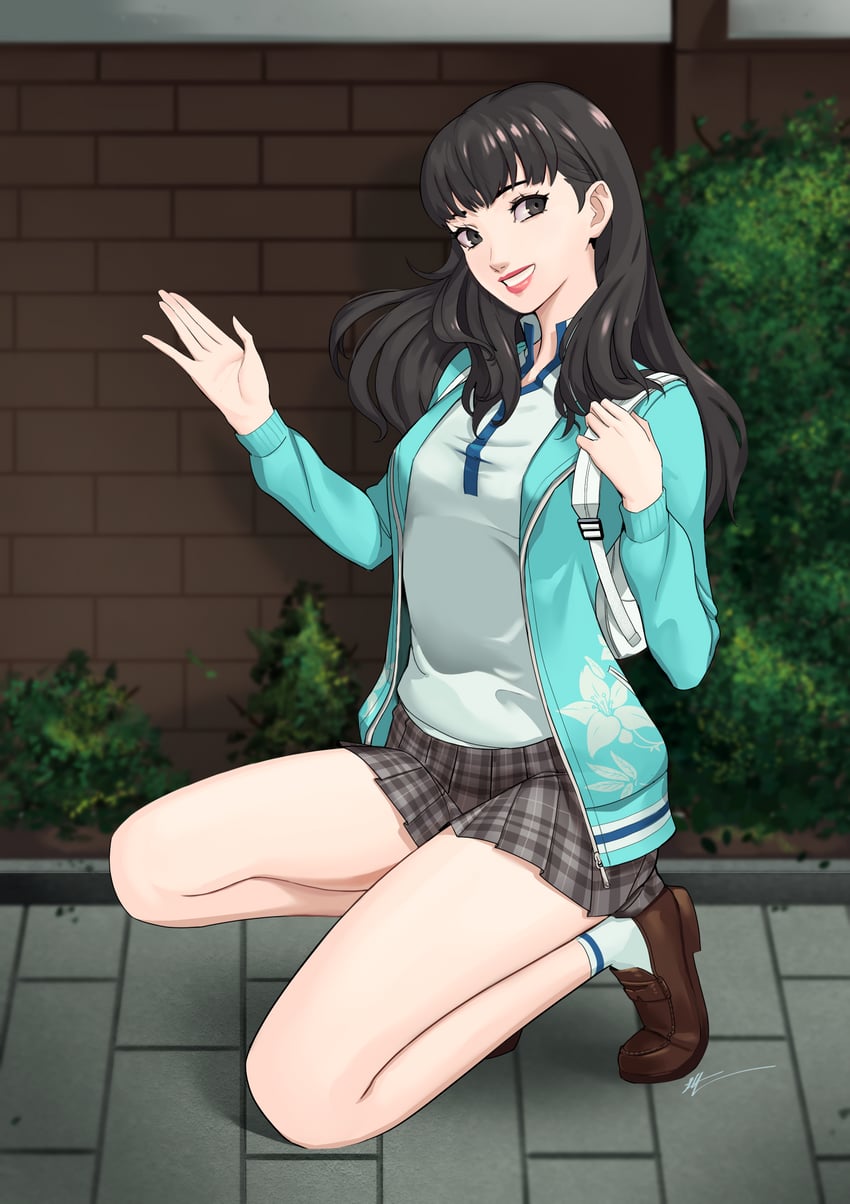 isonokami tao (shin megami tensei and 1 more) drawn by eightyfourart