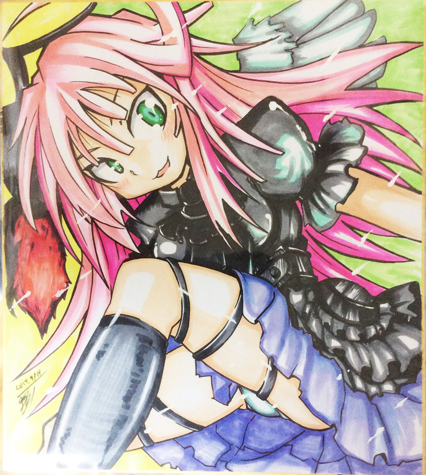 ghostrick angel of mischief (yu-gi-oh!) drawn by furumeta