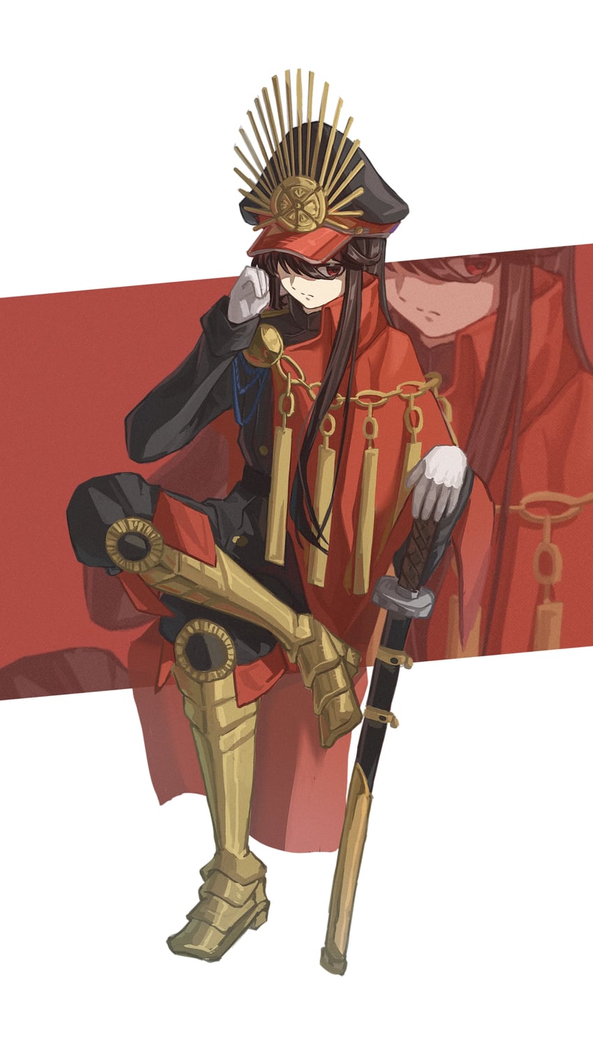 oda nobunaga (fate and 1 more) drawn by de-lease