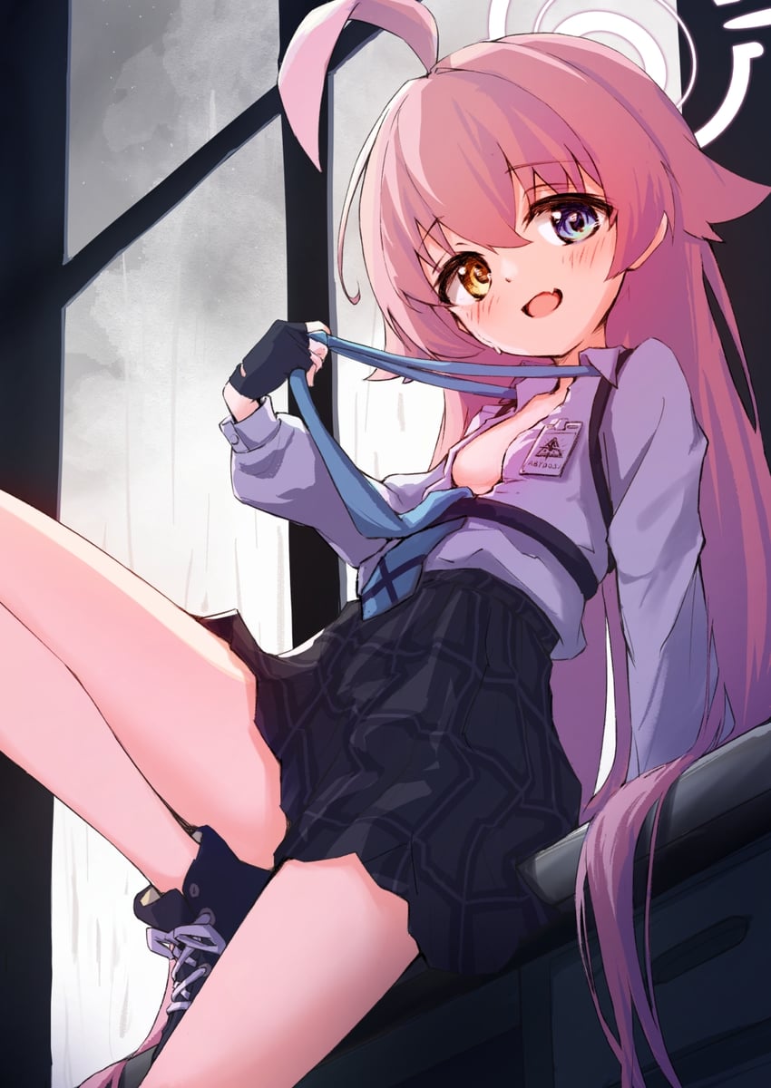 hoshino (blue archive and 1 more) drawn by meluwow