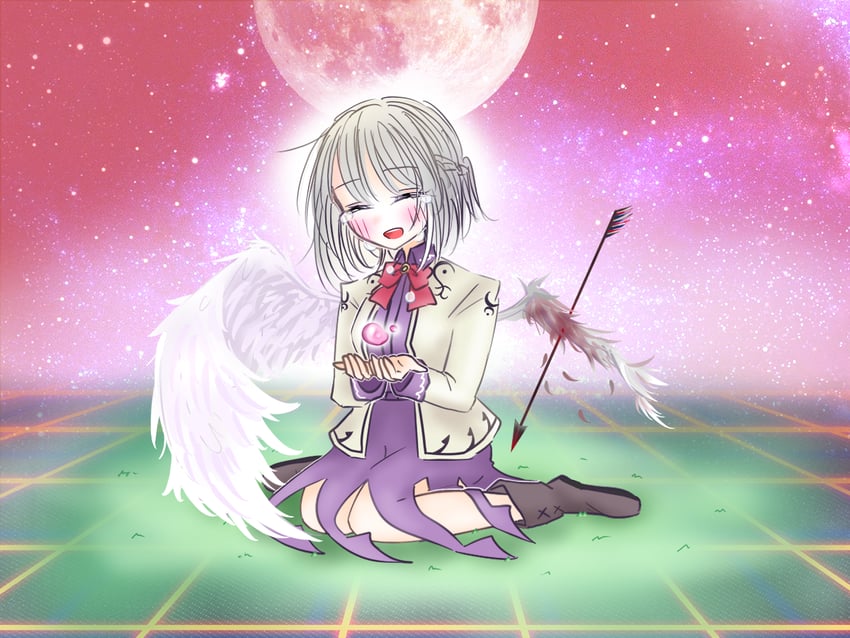 kishin sagume (touhou) drawn by kirby_(tiokirby)