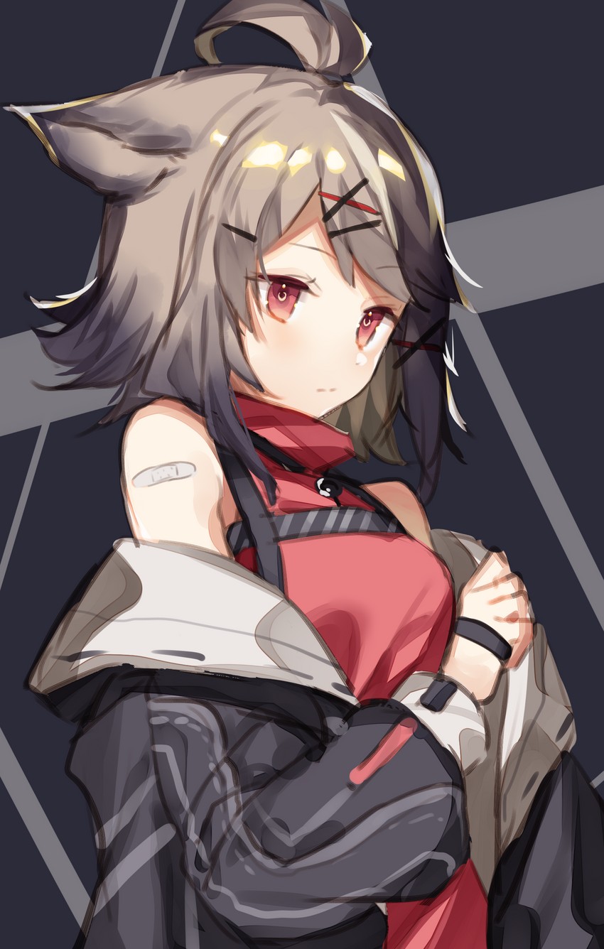 cutter (arknights) drawn by en_(shisui_no_utage)