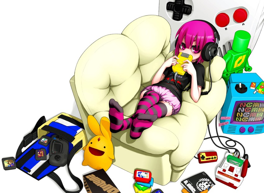 mega man, arle nadja, and carbuncle (original and 5 more) drawn by nc_empire_(circle)