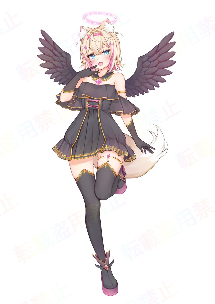 mococo abyssgard (hololive and 1 more) drawn by mikujin_(mikuzin24)