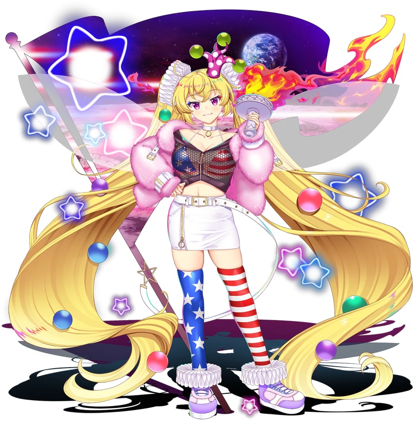 clownpiece (touhou and 1 more) drawn by rotte_(1109)