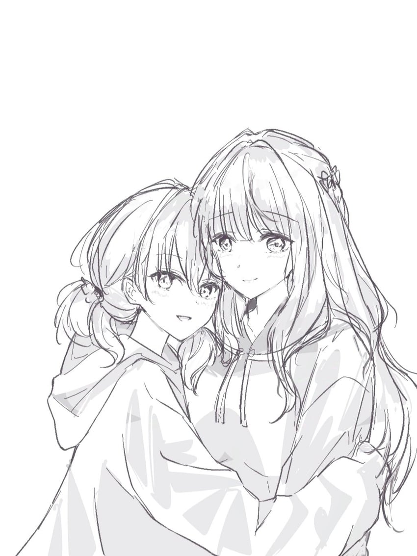 hinoshita kaho, otomune kozue, hanamiya nina, and nirei nozomi (love live! and 2 more) drawn by fuyiyang980101