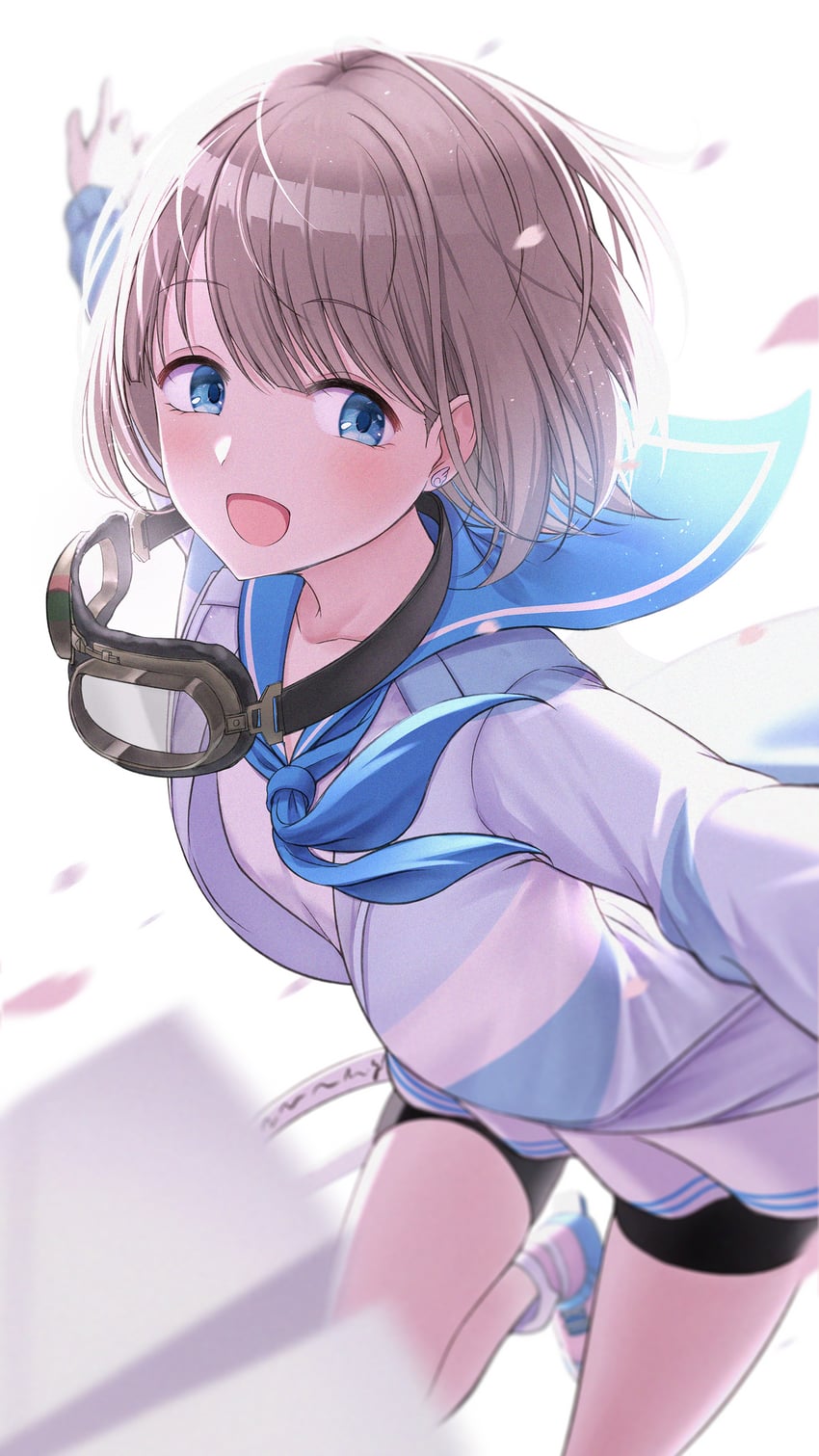 serizawa asahi (idolmaster and 1 more) drawn by osoba_susurukun