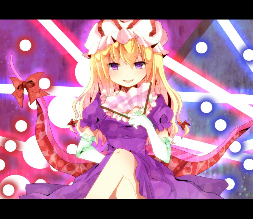 yakumo yukari (touhou and 1 more) drawn by mari_audio