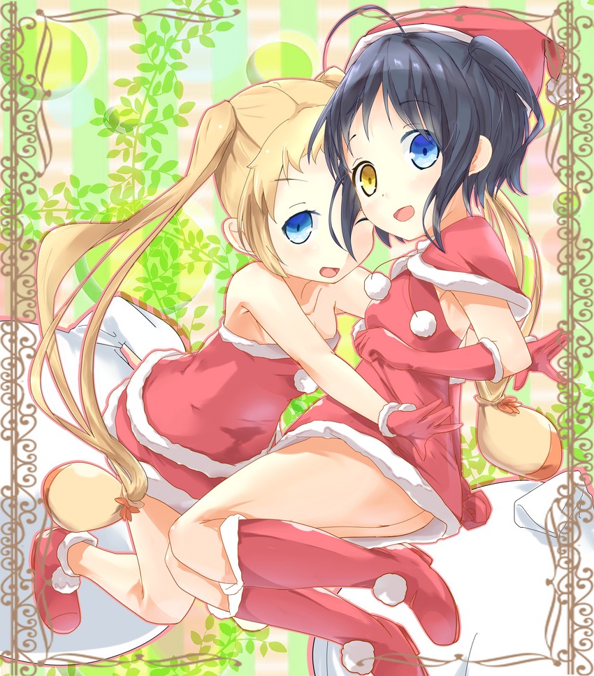takanashi rikka and dekomori sanae (chuunibyou demo koi ga shitai!) drawn by nagisa_(imizogami)