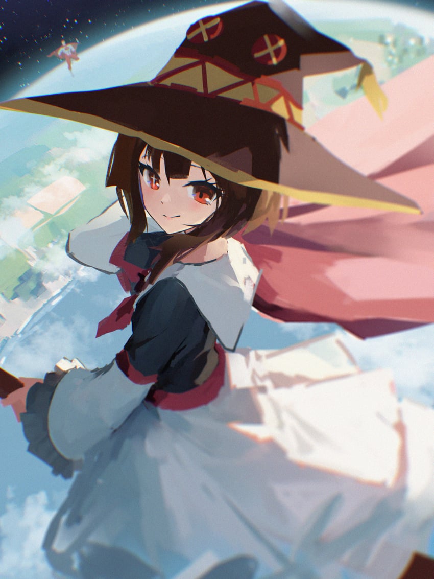 megumin and omni-man (kono subarashii sekai ni shukufuku wo! and 1 more) drawn by danraz0r