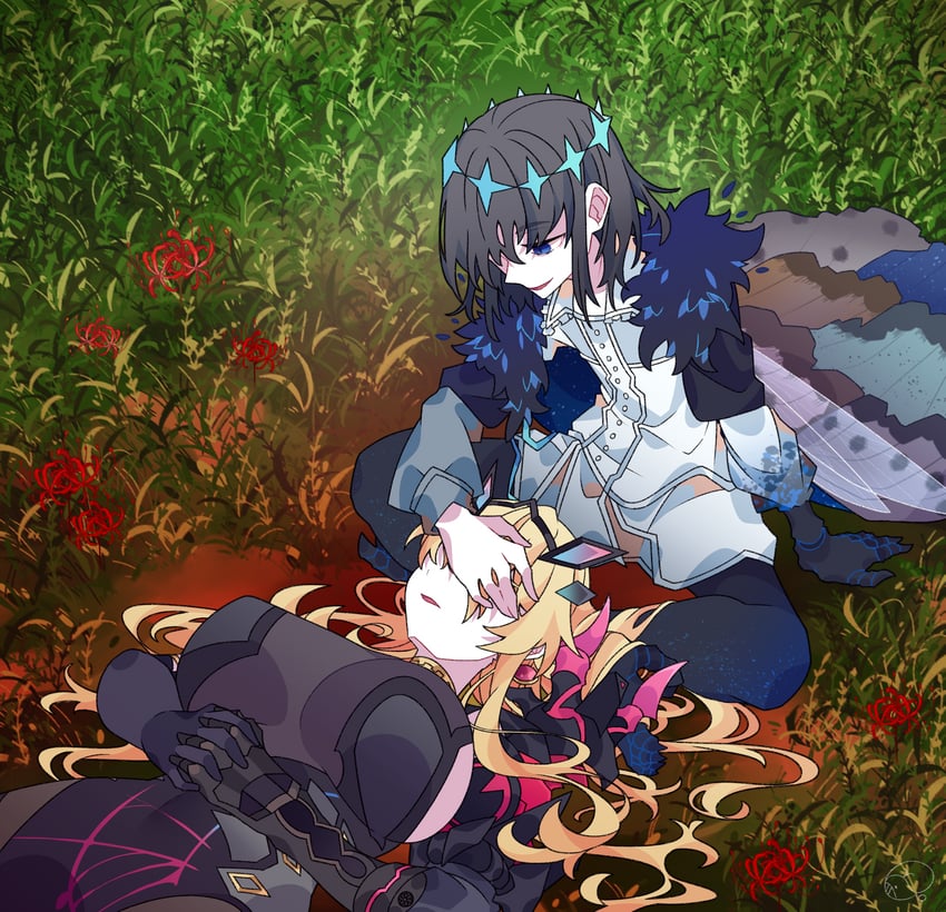 oberon and barghest (fate and 1 more) drawn by kujiramaru