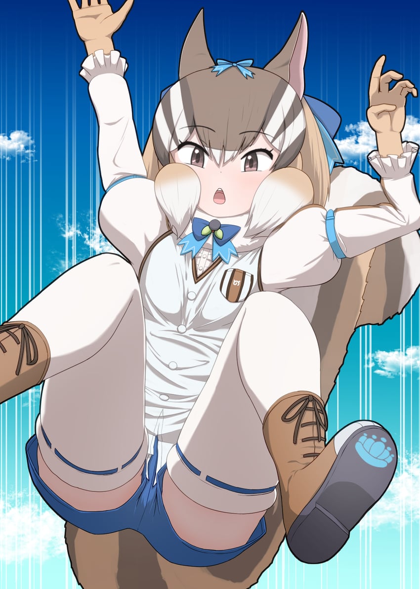 siberian chipmunk (kemono friends and 1 more) drawn by rest_in_muni