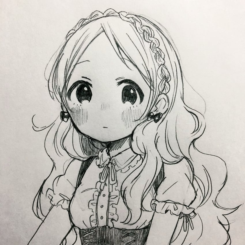 handa roco (idolmaster and 2 more) drawn by htnmanpp