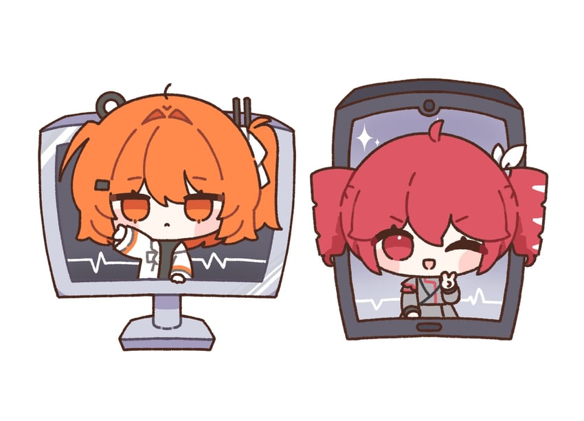 kasane teto and adachi rei (utau and 2 more) drawn by mei_(meiday_mise)