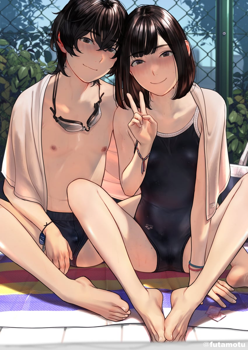satonaka megumi (original) drawn by futamotu