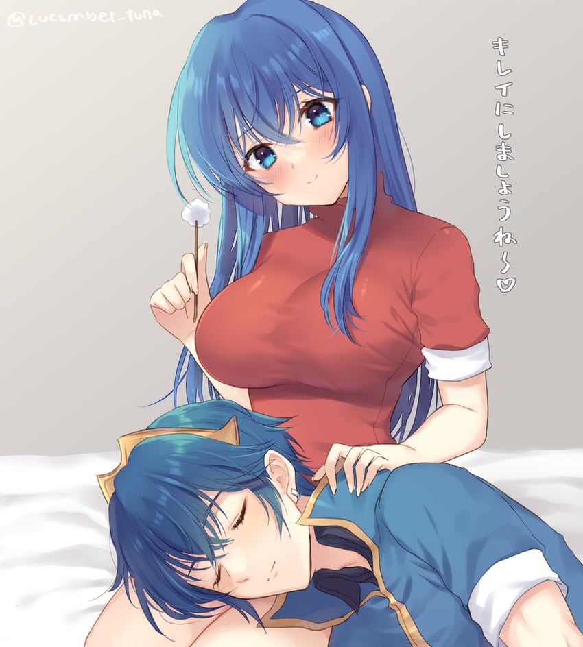 marth and caeda (fire emblem and 1 more) drawn by awayuki_ramika