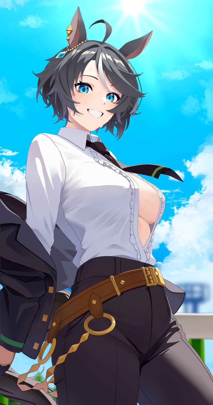 fuji kiseki (umamusume) drawn by reibun_(raven1119)