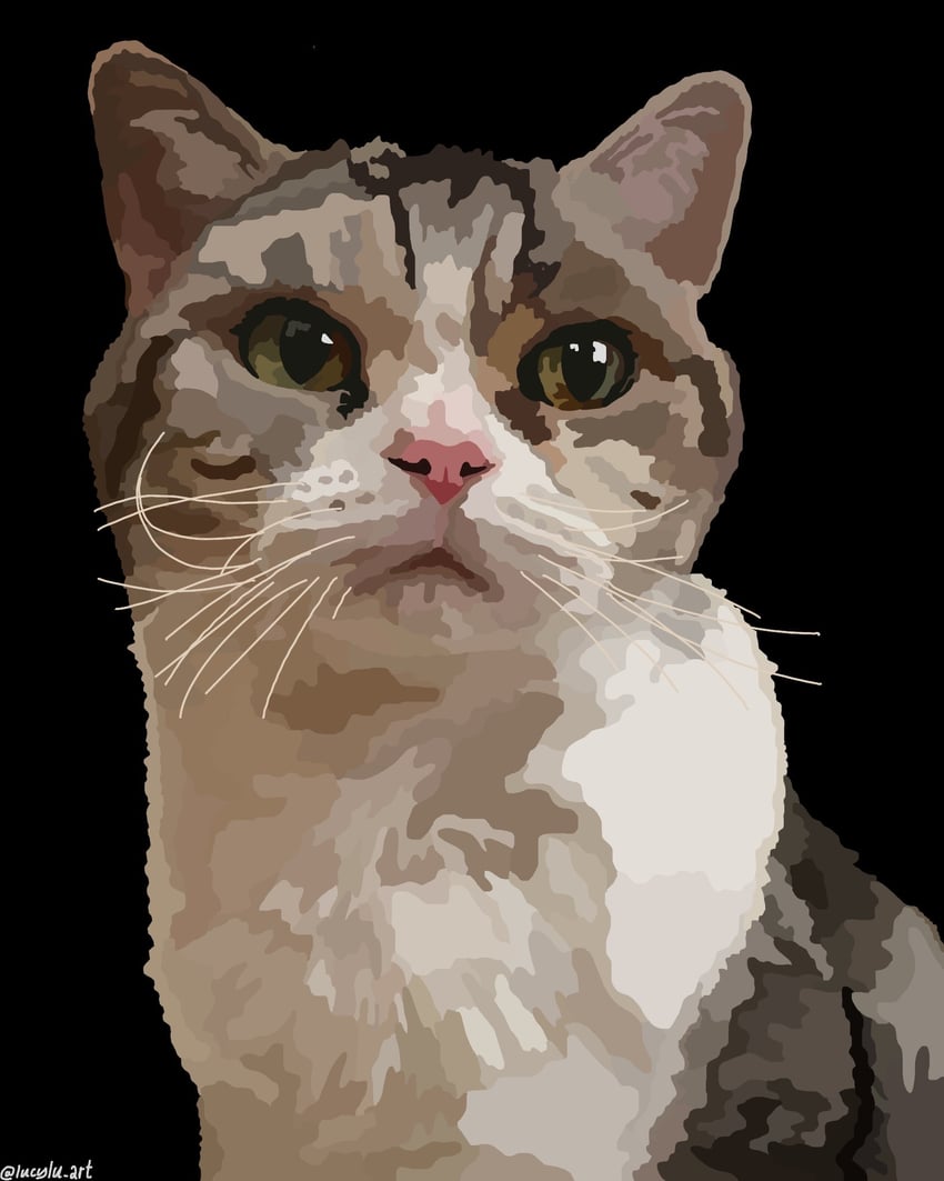 jellie (real life and 1 more) drawn by lucylu-art
