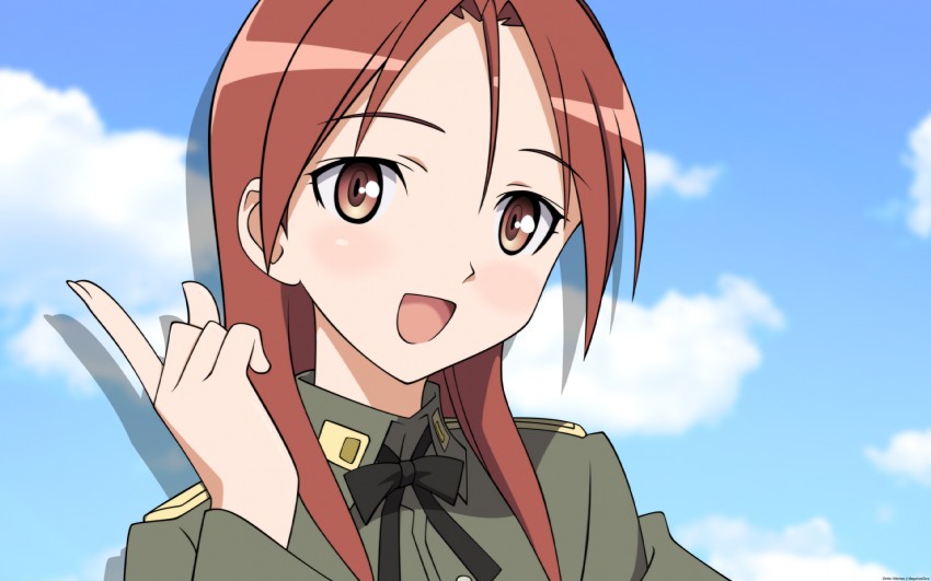 minna-dietlinde wilcke (world witches series and 1 more) drawn by negativezero