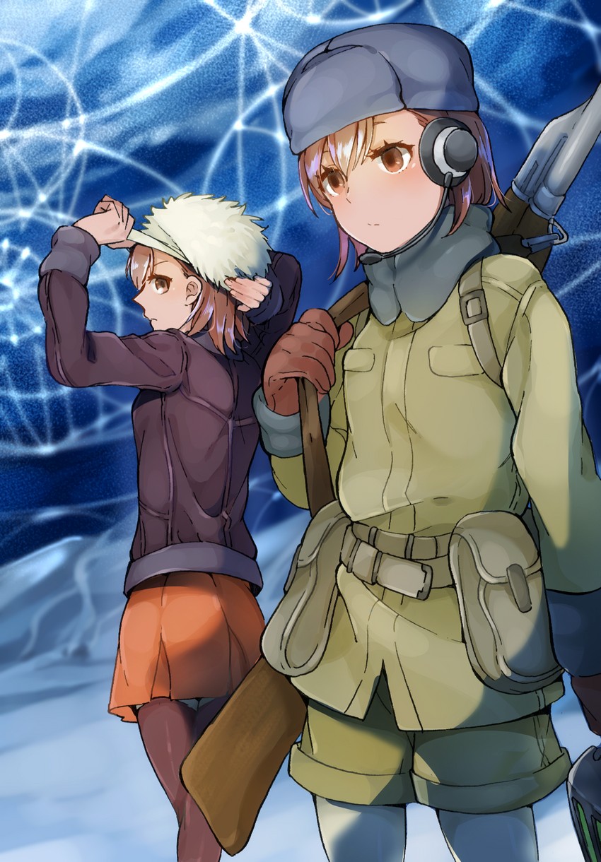 misaka mikoto, misaka imouto, and misaka imouto 10777 (toaru majutsu no index and 1 more) drawn by nanaheibei_3