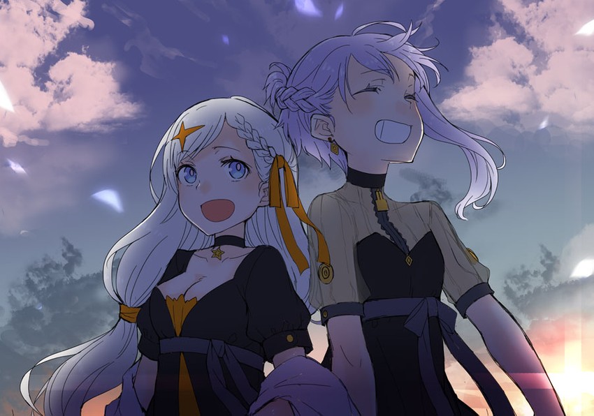 yuzuki yukari and kizuna akari (vocaloid and 2 more) drawn by ayakura_juu