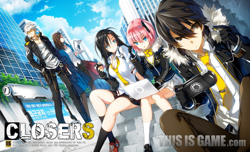 seulbi lee, yuri seo, seha lee, j, and kim yujeong (closers) drawn by red_star_alliance