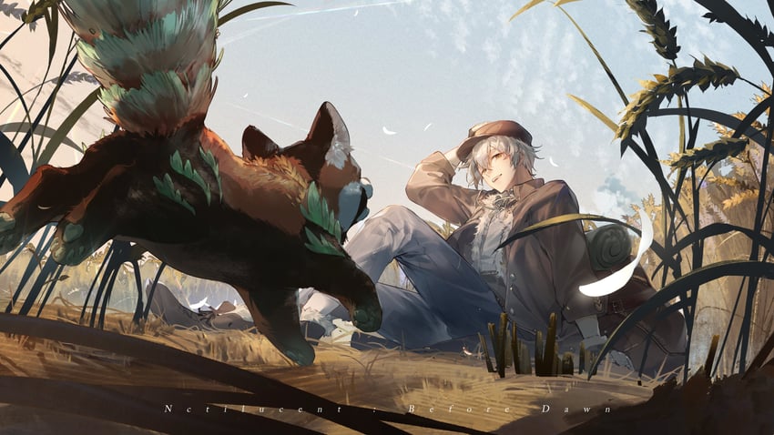 anli and ryee (noctilucent: before dawn) drawn by nasanail