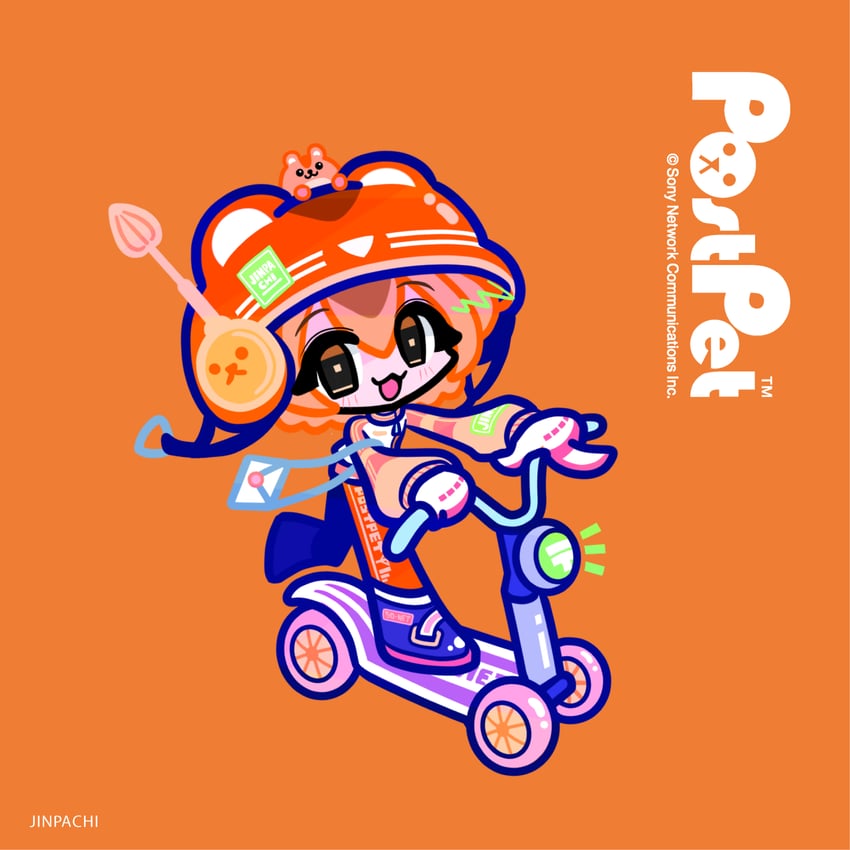 jinpachi (postpet) drawn by anzu_(1014105)