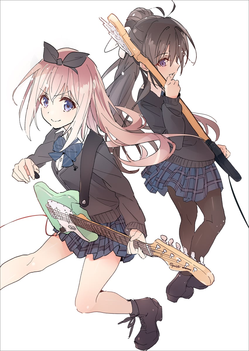 hikawa ruriwo and kawachino suzuna (sakura no uta) drawn by motoyon