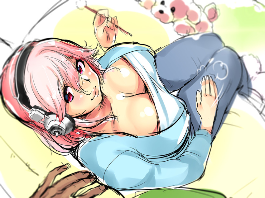 super sonico (nitroplus) drawn by minamoto_(mutton)