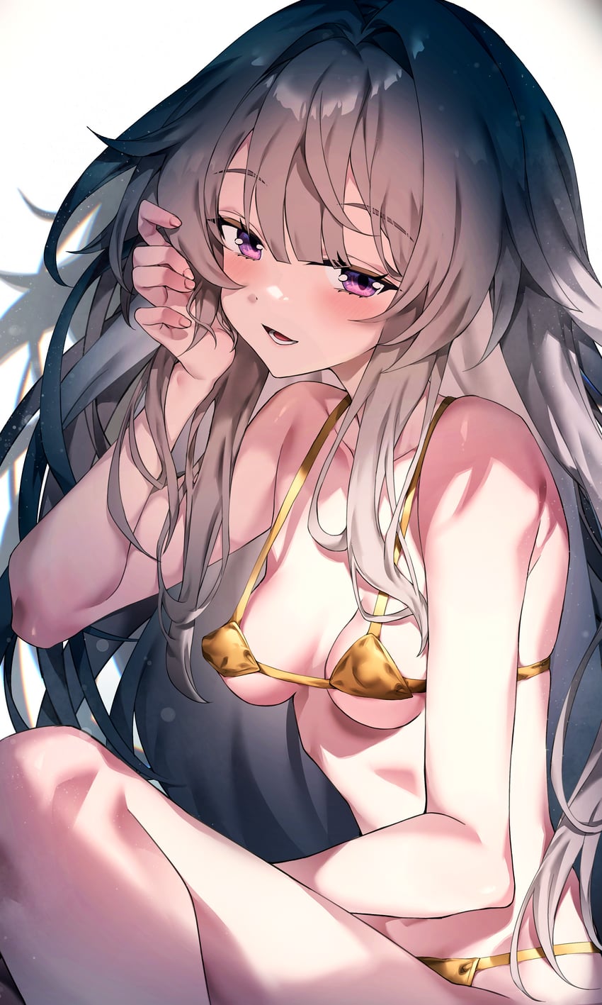 herta and the herta (honkai and 1 more) drawn by redcomet