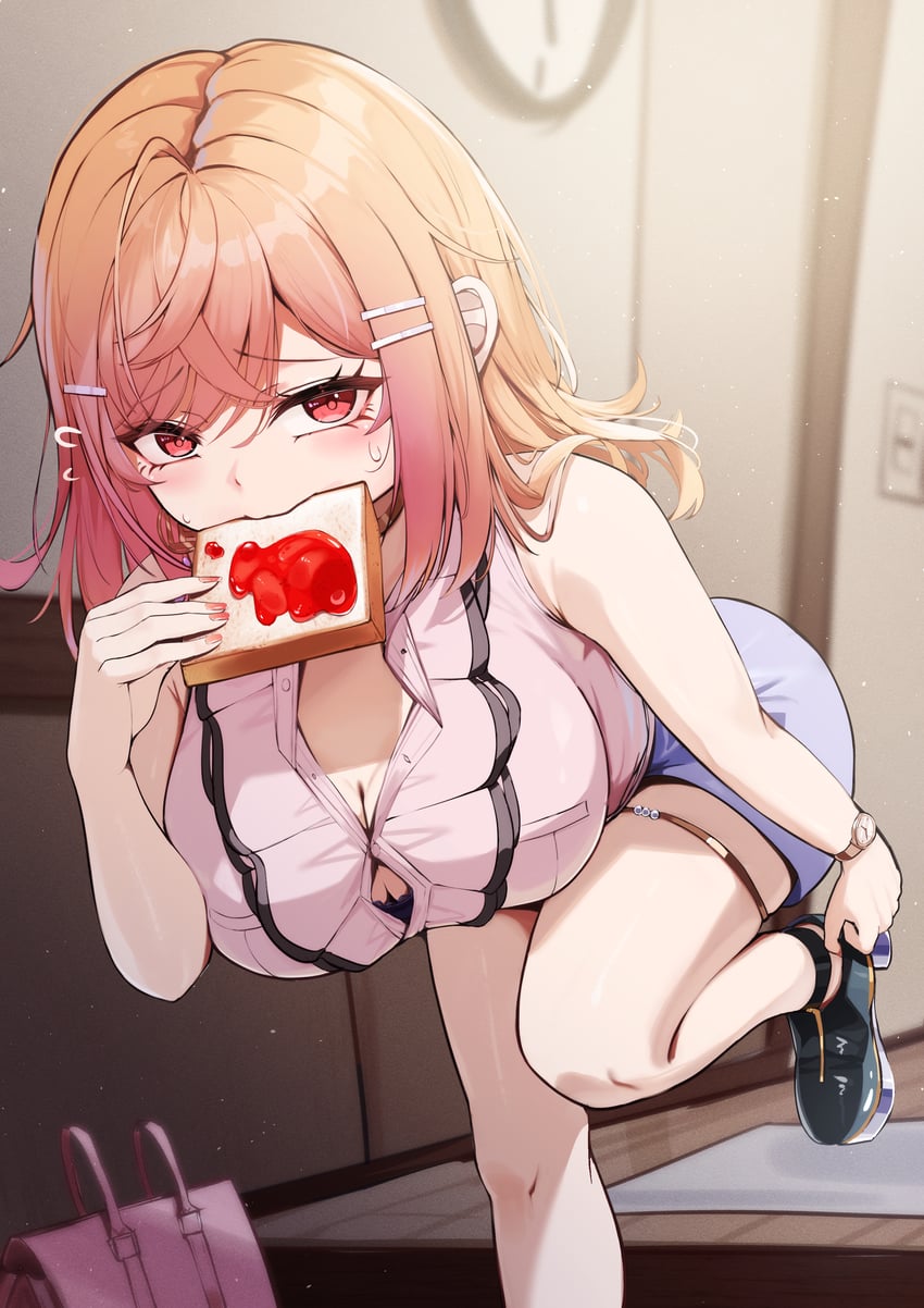 ichijou ririka (hololive and 1 more) drawn by akuame_(ring3922)