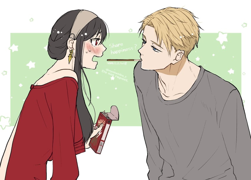 yor briar and twilight (spy x family) drawn by takehide