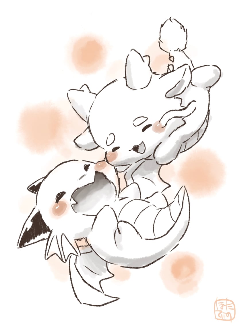 touyouryuu-san and seiyouryuu-san (original) drawn by hotathino