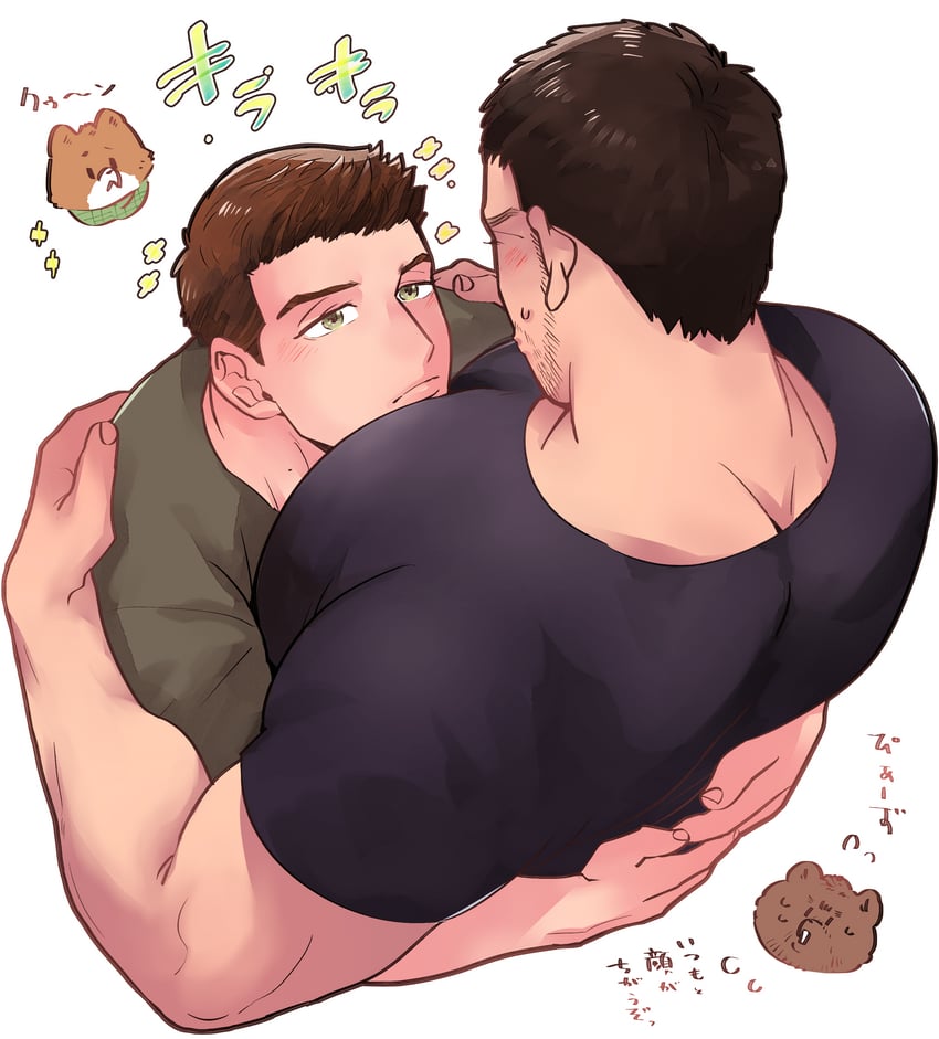 chris redfield and piers nivans (resident evil and 1 more) drawn by gold_5610