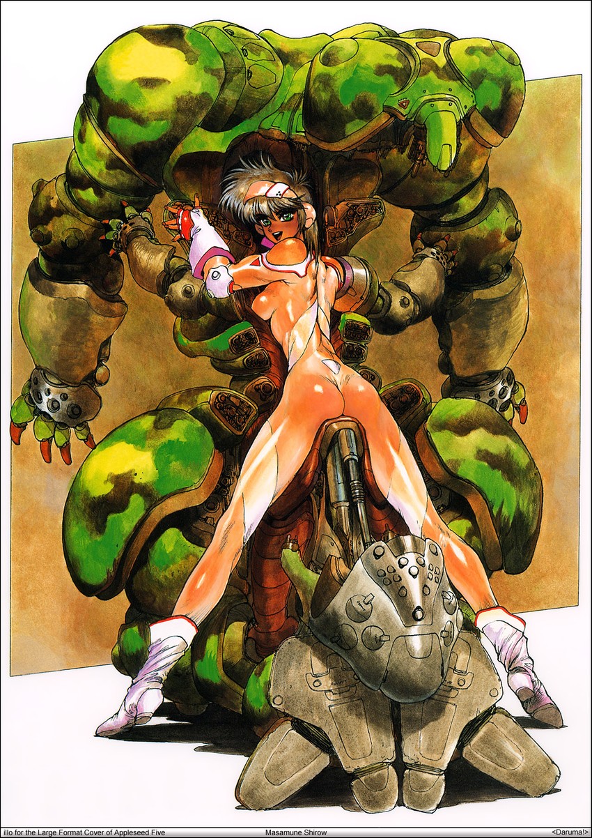deunan knute (appleseed and 1 more) drawn by shirow_masamune