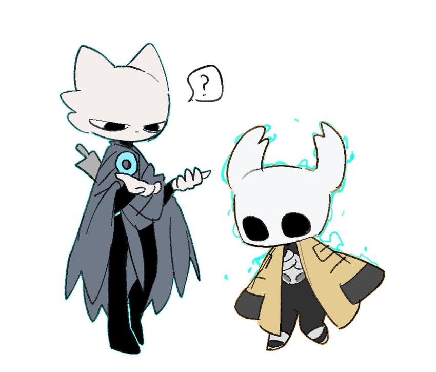 knight and yi (hollow knight and 1 more) drawn by https_9w