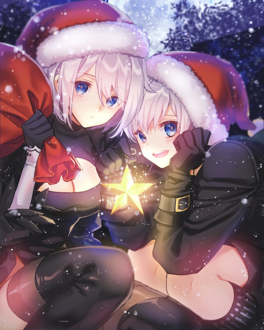 2b and 9s (nier and 1 more) drawn by ninto