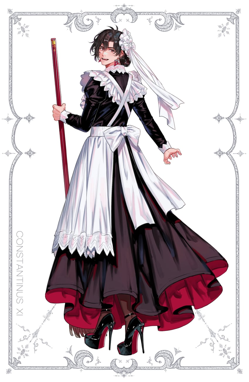 constantine xi (fate and 1 more) drawn by dnstar_1019