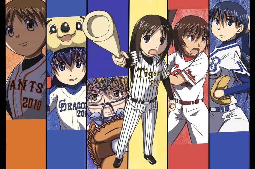 kasuga ayumu, mihama chiyo, sakaki, takino tomo, kagura, and 2 more (azumanga daioh and 5 more) drawn by morichan
